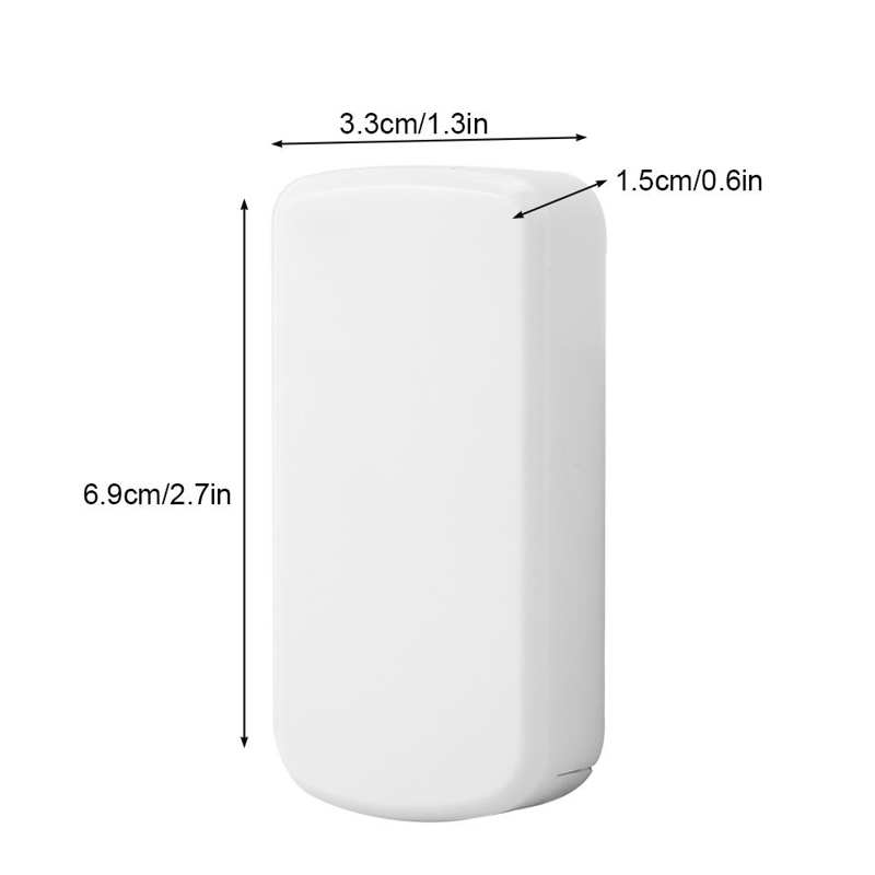 Security Door & Window Alarm Buzzer - Wireless Security Alarm System 1 Sound Light Siren 2 Door Magnetic Window Sensor