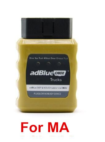 Scanner pour renault t/For IVEC-O, 8 types de camions, émulateur Adblue NOX VIA OBD OBD2, Interface de diagnostic: For MA-N