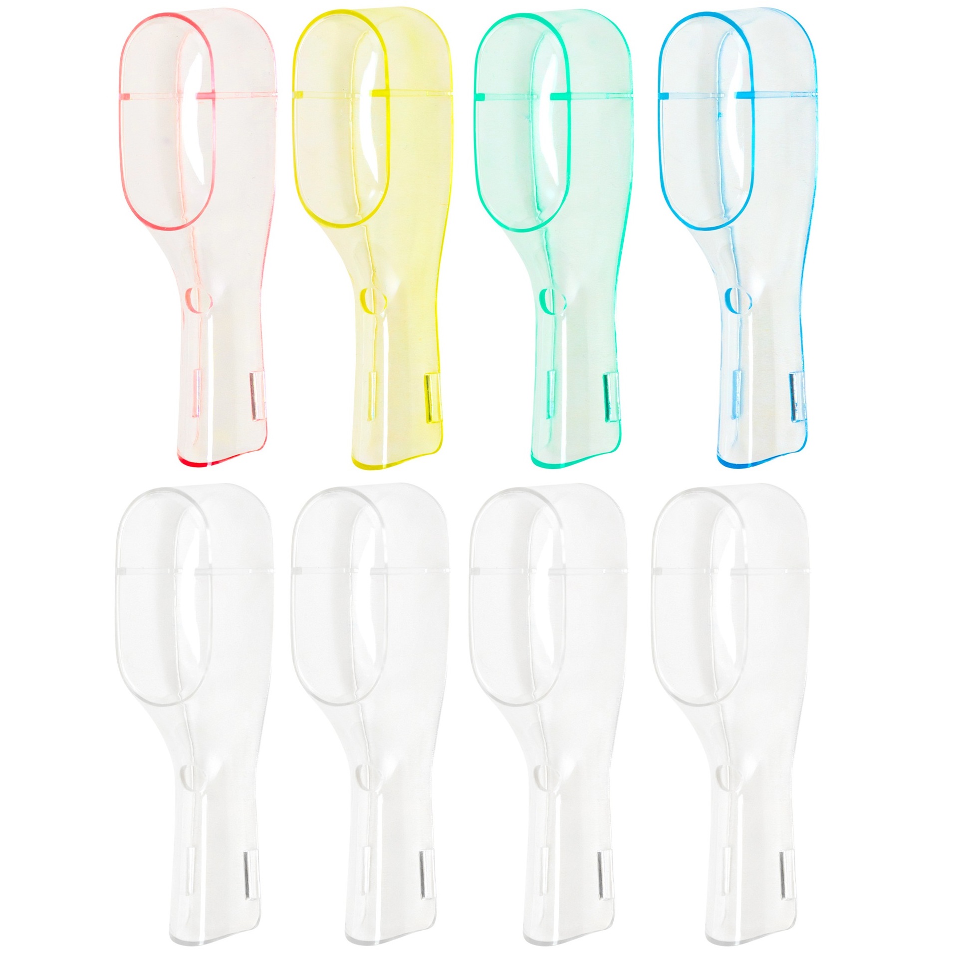 4-delig/pak opzetborstel beschermhoes voor Oral B Double Clean elektrische tandenborstel stofdichte beschermkap reisbenodigdheden