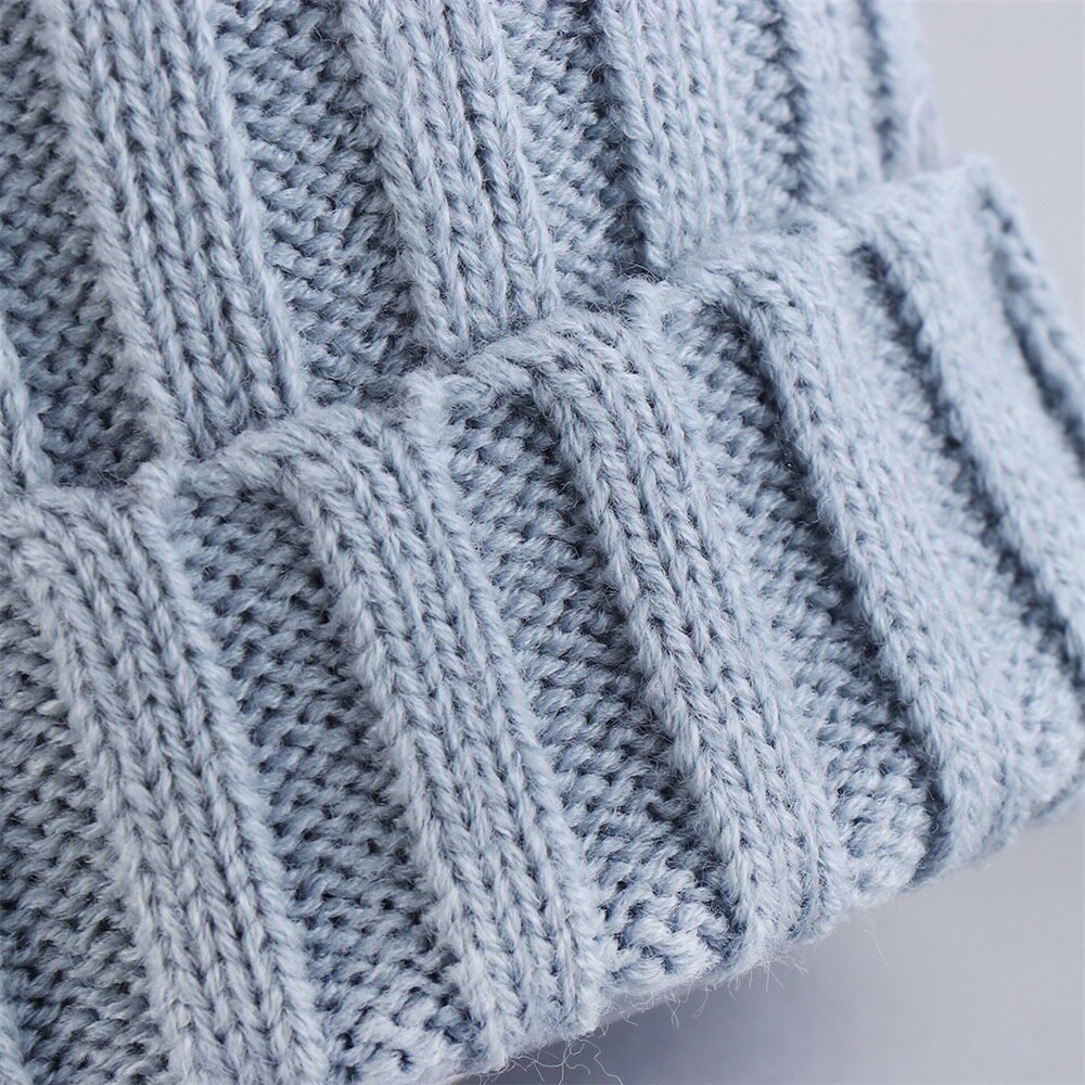Cute Baby Hat Scarf Suit Autumn Winter Infant Poms Boy Girl Hat Scarf Set Fur Ball Caps Kids Soft Warm Knitted Hats Beanies