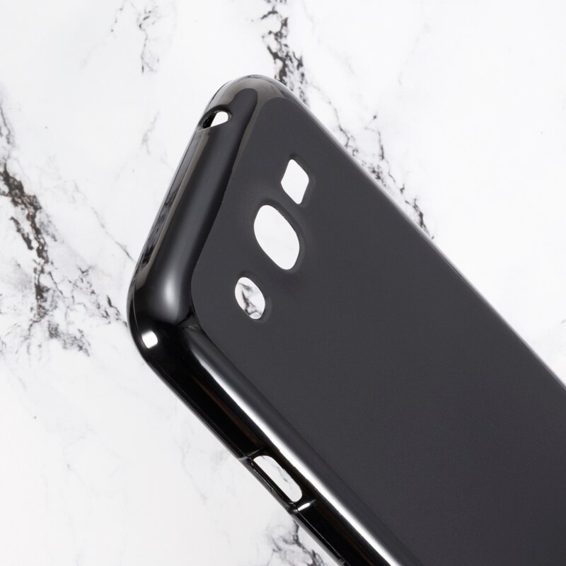 Coque arrière en Silicone TPU pour Samsung Galaxy, compatible modèles Mega 5.8 I9150, 5.8, mat, mince, antichoc: Black