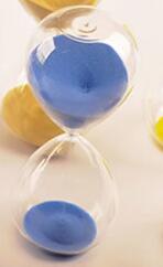 Creatieve Zand Klok Zandloper Timer Klok Zandloper Thee Timers Craft Als Delicate Home Decoraties 5/10/30/60Min: Blue / 60min