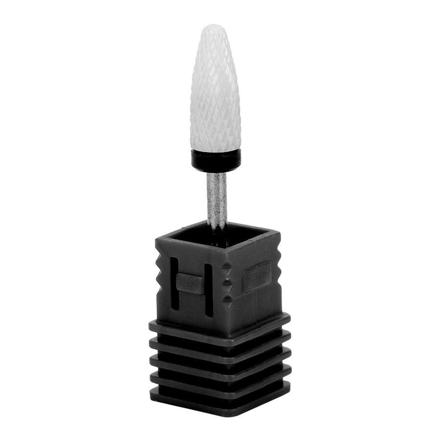Fresadora para máquina de manicura, juego de brocas de uñas, cortadores de molino de cerámica, accesorios de uñas pedicura, herramientas para manicura, boquillas: J