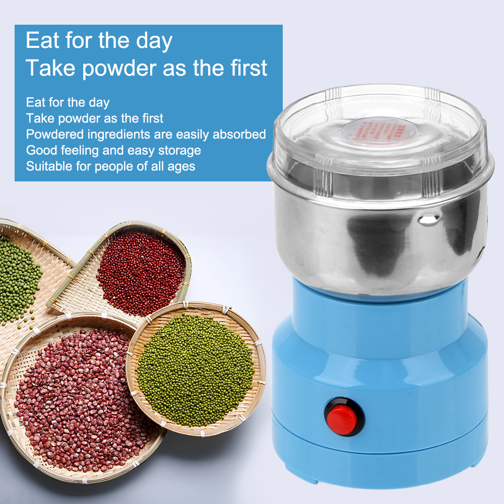 Electric Food Chopper Processor Pepper Salt Garlic... Grandado