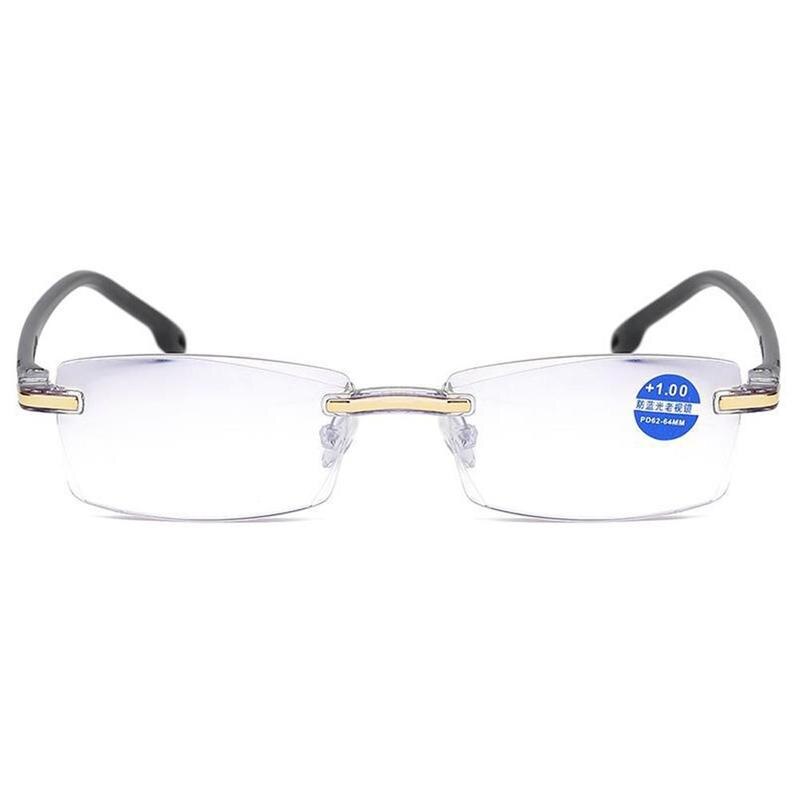 Kachawoo Sonnenbrille Rimless Gradient – Retro Quadratisch, UV400, Für Frauen & Männer