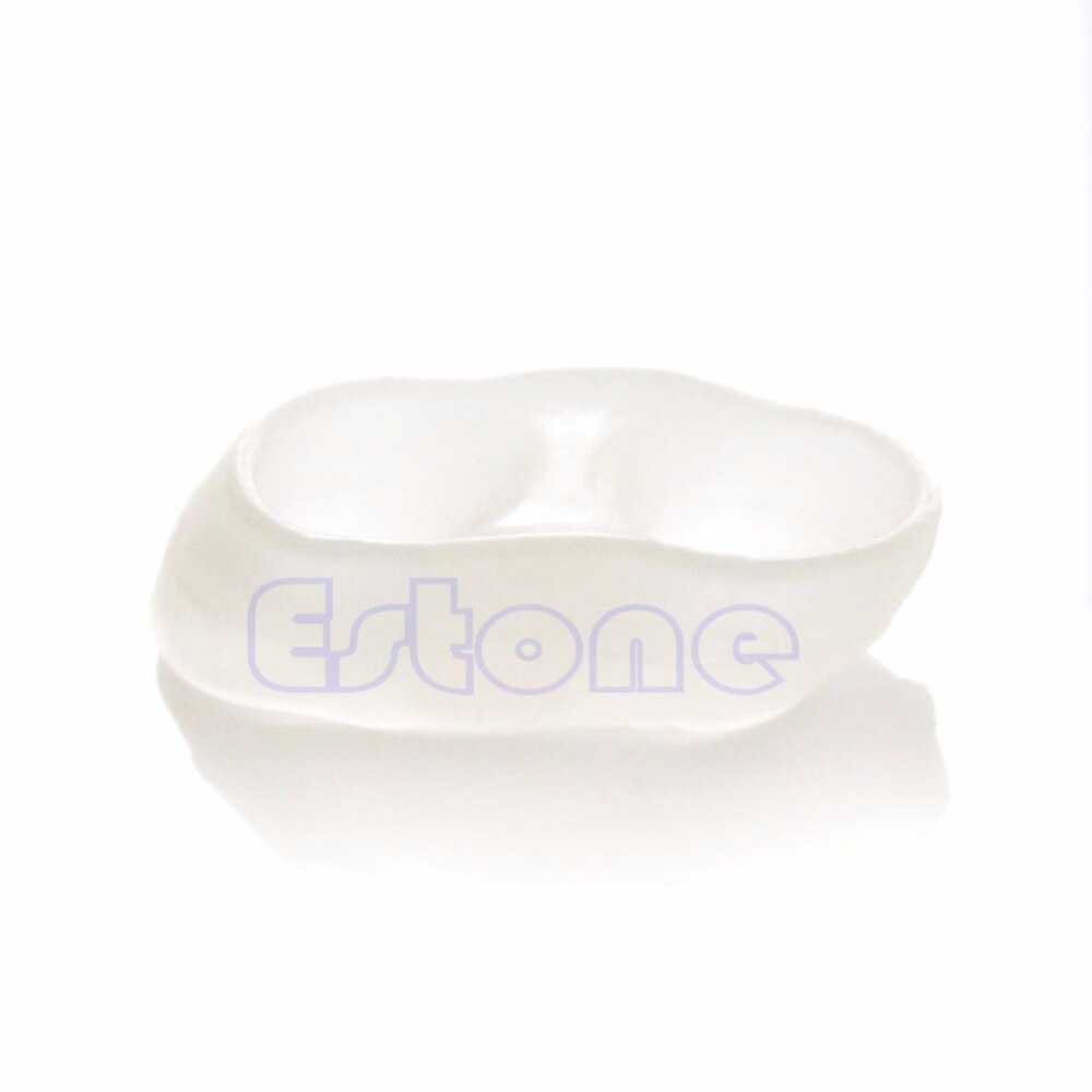 1 Pair Gel 2 Holes Orthotics Bunion Separators Tail Toe Straightener Stretchers D9285