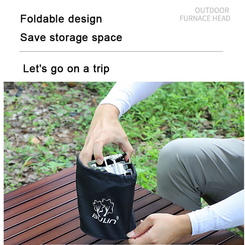 Bulin Bl100- B15 3800w draussen Camping Wandern Winddicht Gas Herde Tragbare Teilt Herde Kochen einstellen