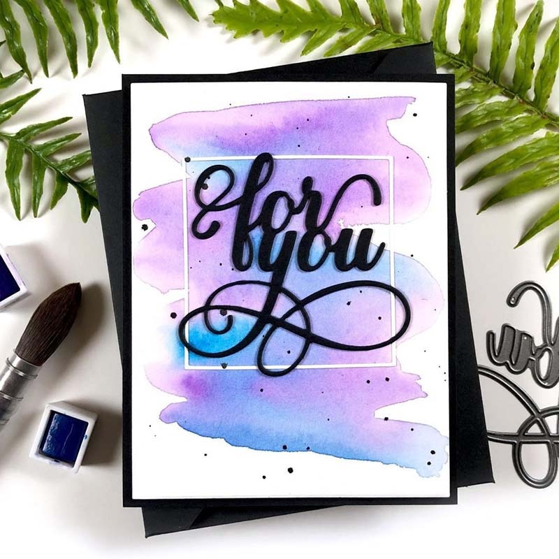 Square Border frame metal die cutting dies set DIY decorative Scrapbook Paper Card die cut making Crafts embossing Stencil