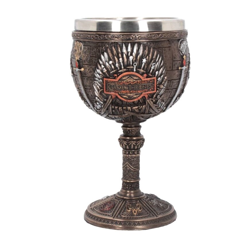 Wein Glas Becher Stark Feuer Und Blut Edelstahl Harz 3D Cocktail Whiskey Gläser Tasse Getränk Bar: 9