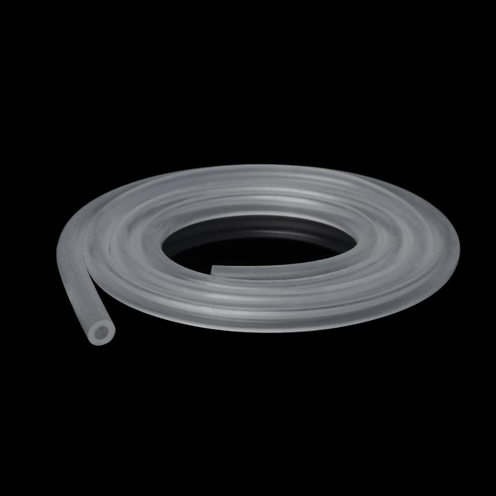 Tubo de silicona para cerveza, manguera de leche de grado alimenticio, transparente, translúcido, suave, seguro, Flexible, 1M