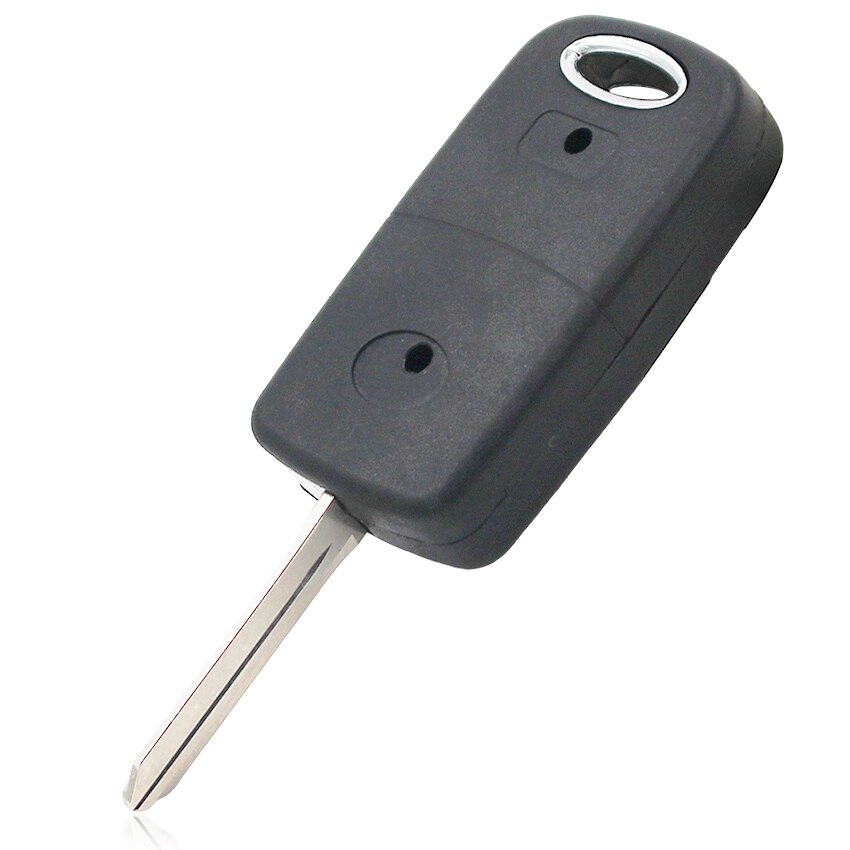 3 Knop Voor Toyota Yaris RAV4 Town Ace Avalon Sienna Flip Fob Key Case Met TOY47 Blade