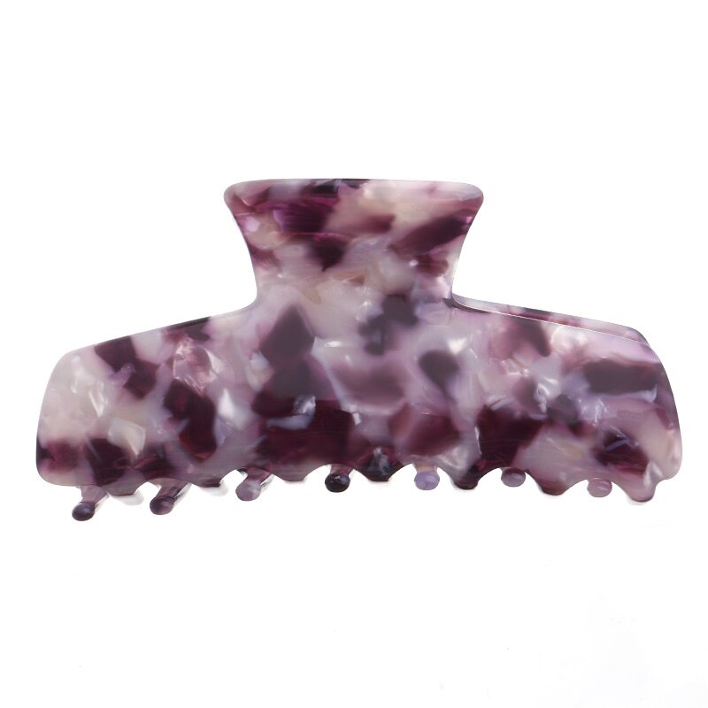 Pinzas para el pelo pequeñas con revestimiento de tortuga de acetato grande, accesorios de alta gama de 9cm, pinzas para el pelo pequeñas de acetato coreano alrge: 05011684
