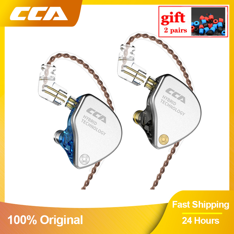 Cca CA4 Opknoping In Ear Oordopjes Monitor Metal Hybrid Technologie Hifi Bass Oordopjes Sport Noise Cancelling Headset Zax Gamer