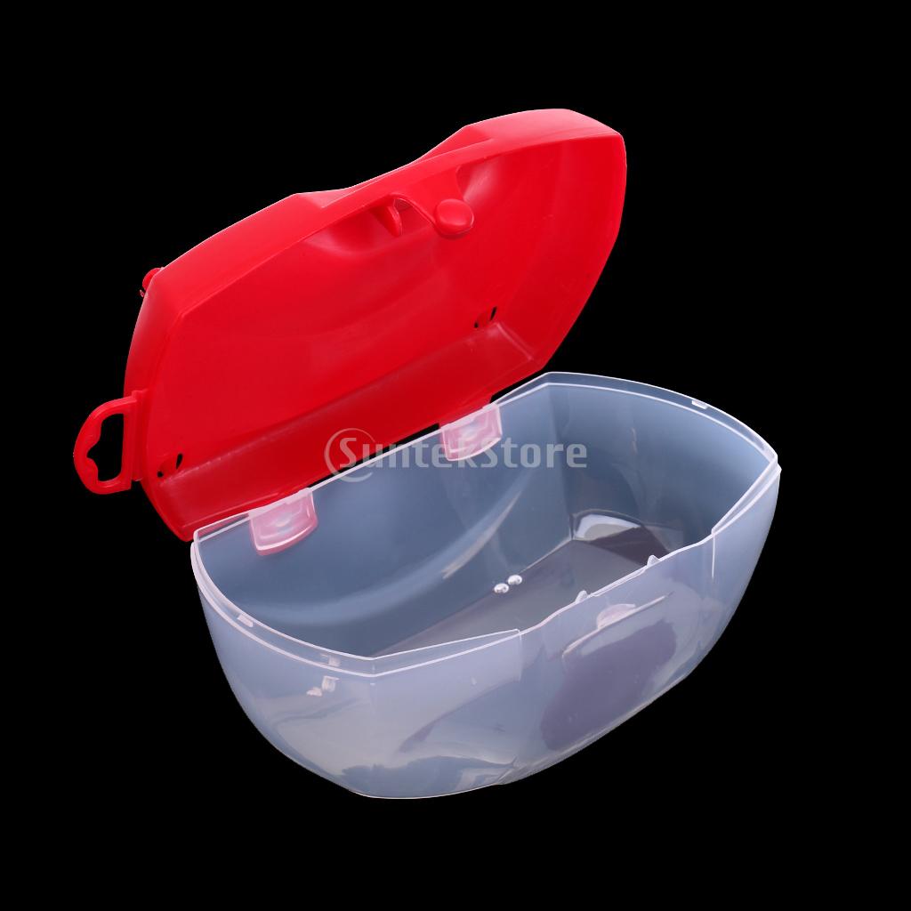 Tunge dykning dykning snorkling maske beskyttelsesbriller hård plastik kasse svømme briller linser undervands maske opbevaringsboks container