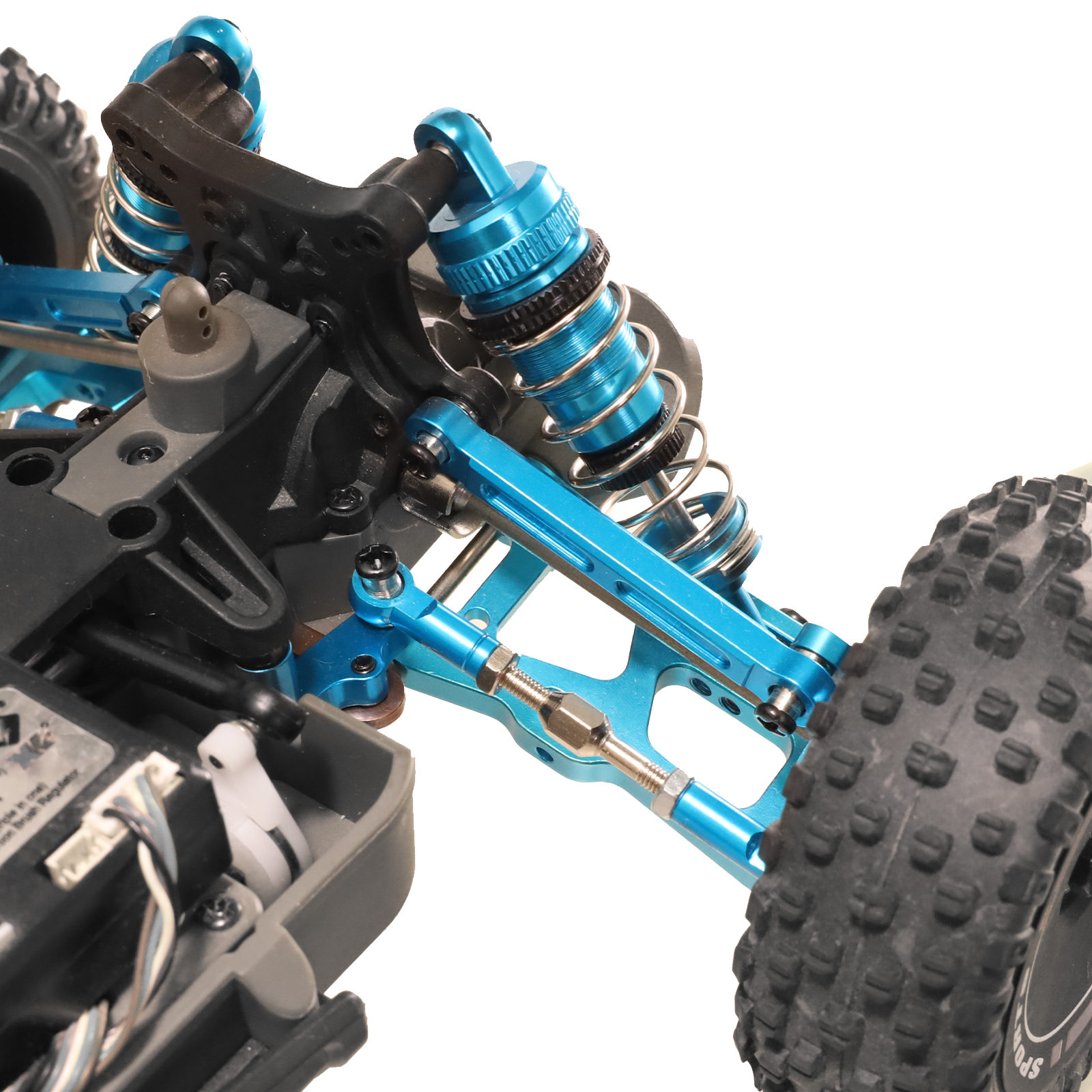 Wltoys 144001 144010 124016 124018 124007 124017 124019 124008 124007 124010 RC coche de control remoto piezas de varilla de mejora de metal