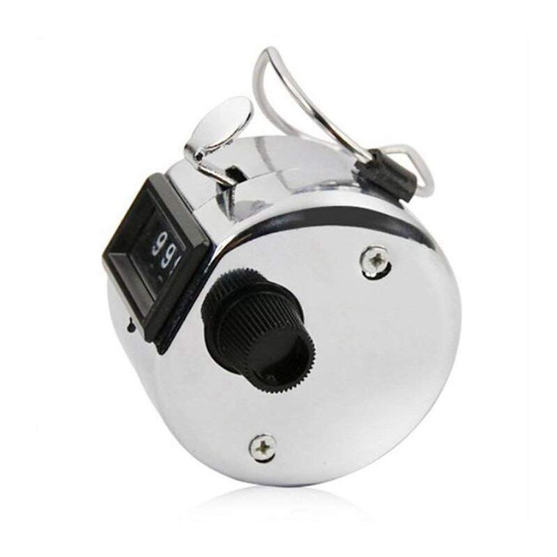 Hand Tally Counter, 3 Pack 4 Digit Hand Held Tally Counter Clicker with Finger Ring