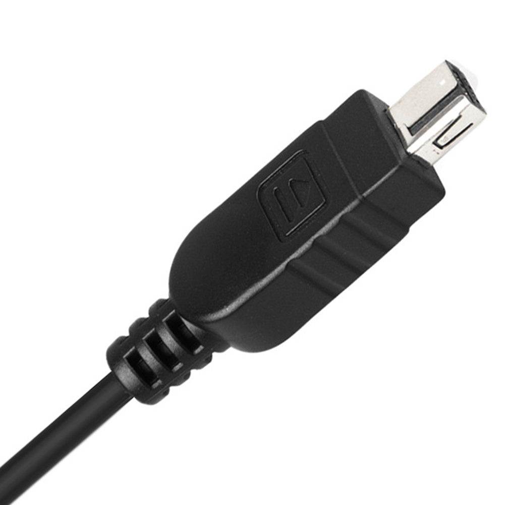 Disparador con Control remoto negro, adaptador de cámara, Cable de conexión, enchufe de Metal para estudio fotográfico, disparador DSLR para Nikon D5200