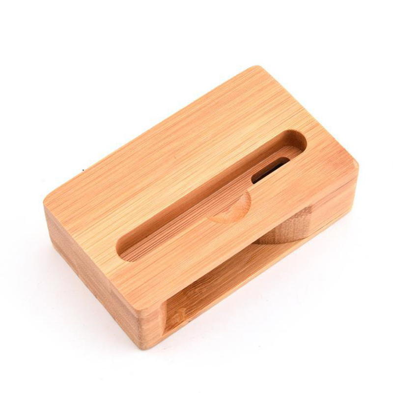 Universal bamboo phone sound amplifier, mobile phone holder stand, cell phone speaker