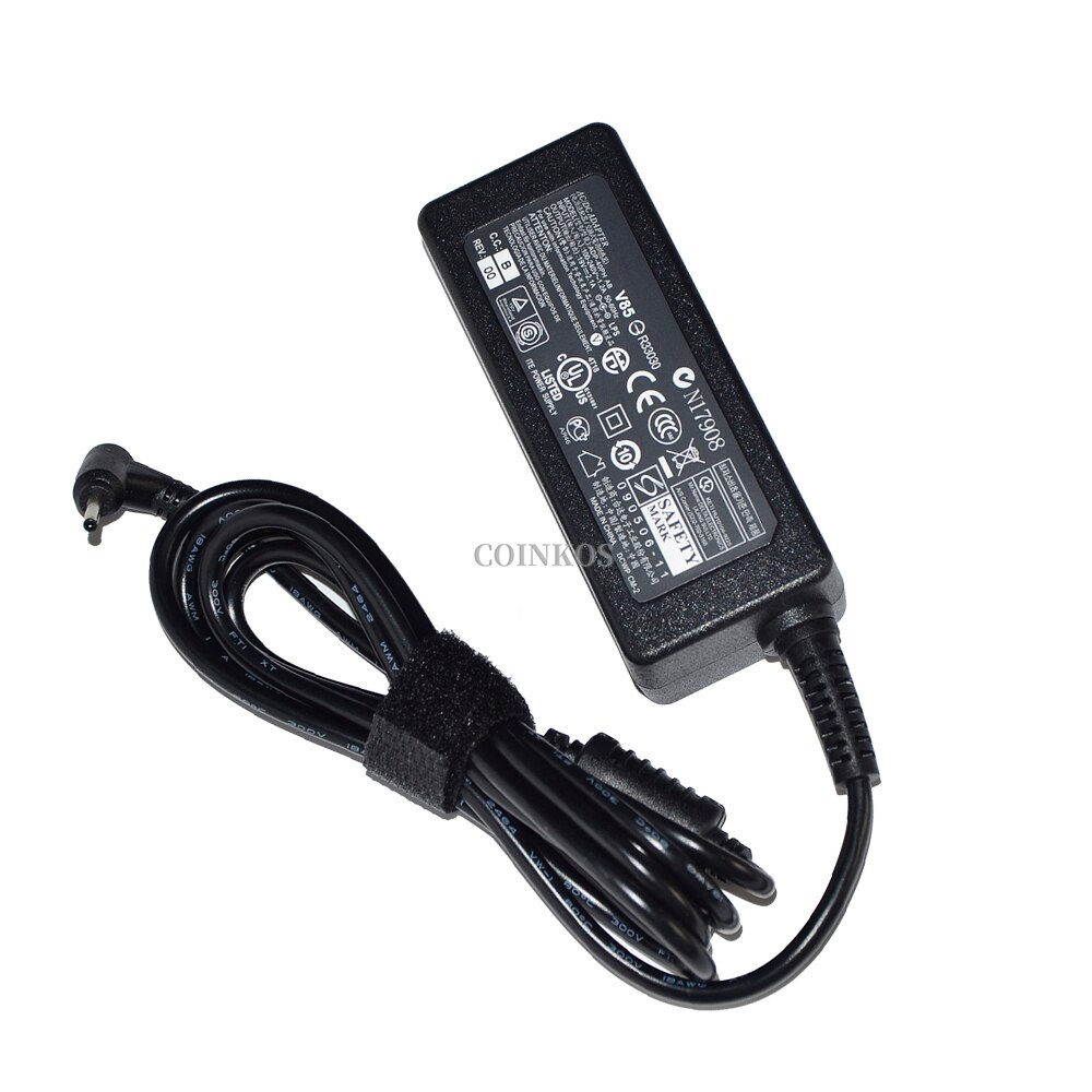 40W AC Adapter Laptop Charger For ASUS Eee PC 1018 1018P 1005HAG 1015 1015PED 1015T 1015B 1025CE 1025C 1201N F0754 Power Supply