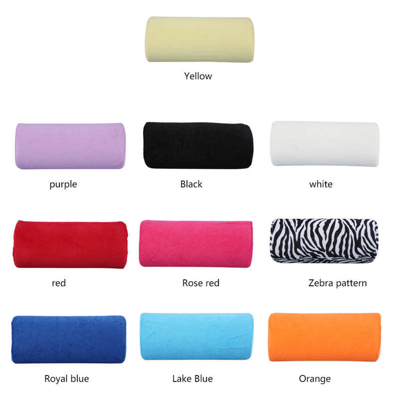 10 Colors Soft Hand Rest Manicure Table Washable Hand Rest Cushion Pillow Holder Arm Rests Nail Art Stand for Manicure Pillow