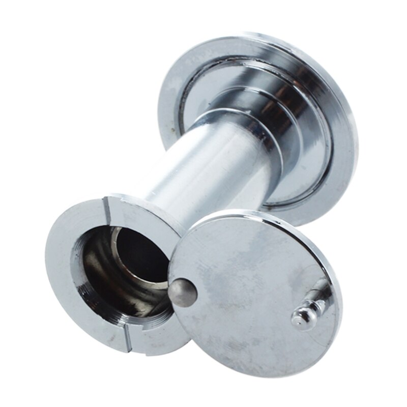 Metal 200 Degree Door Viewer Peephole Silver Tone for Home