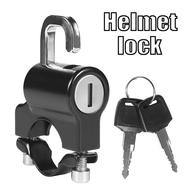 Elektrisch fietshelmslot Anti-diefstalbevestiging Multifunctioneel slot Hoofdbevestiging voor fietsen Anti-diefstal slot