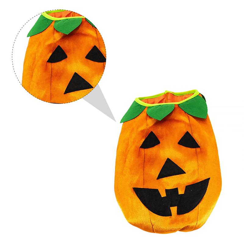 1Pc Halloween Pet Costume Pumpkin Cat Dog Clothes Pet Supply For Halloween Party