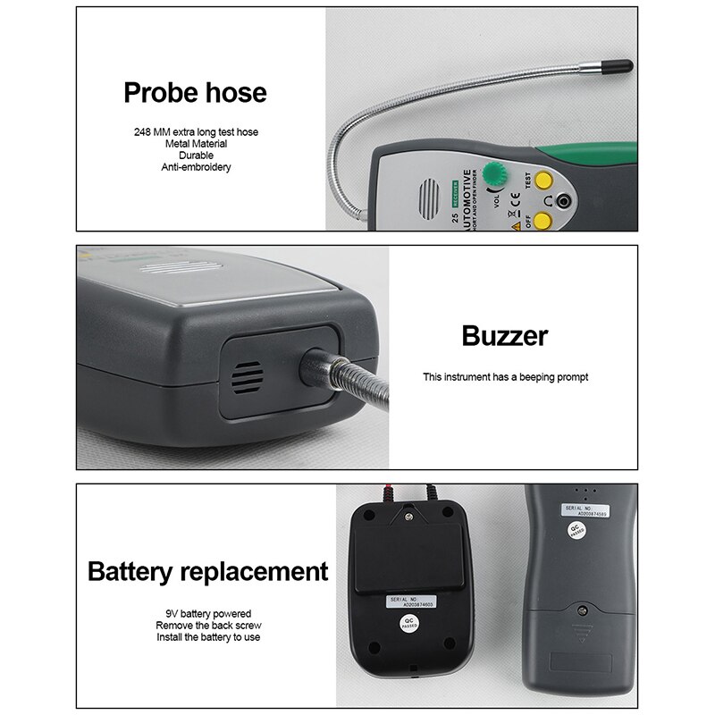 DUOYI DY25 Automotive Short Open Finder Cable Circuit Car Wire Tracker Tester Repair Tool Checking for short circuit in stock