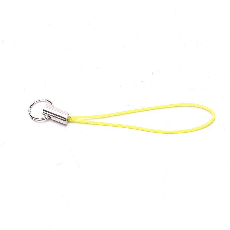 20Pcs Kleur Polyester Dubbele Ring Sieraden Lanyard Mobiele Telefoon Met Craft Hanger Diy Handgemaakte Materialen Diy Hang Touw