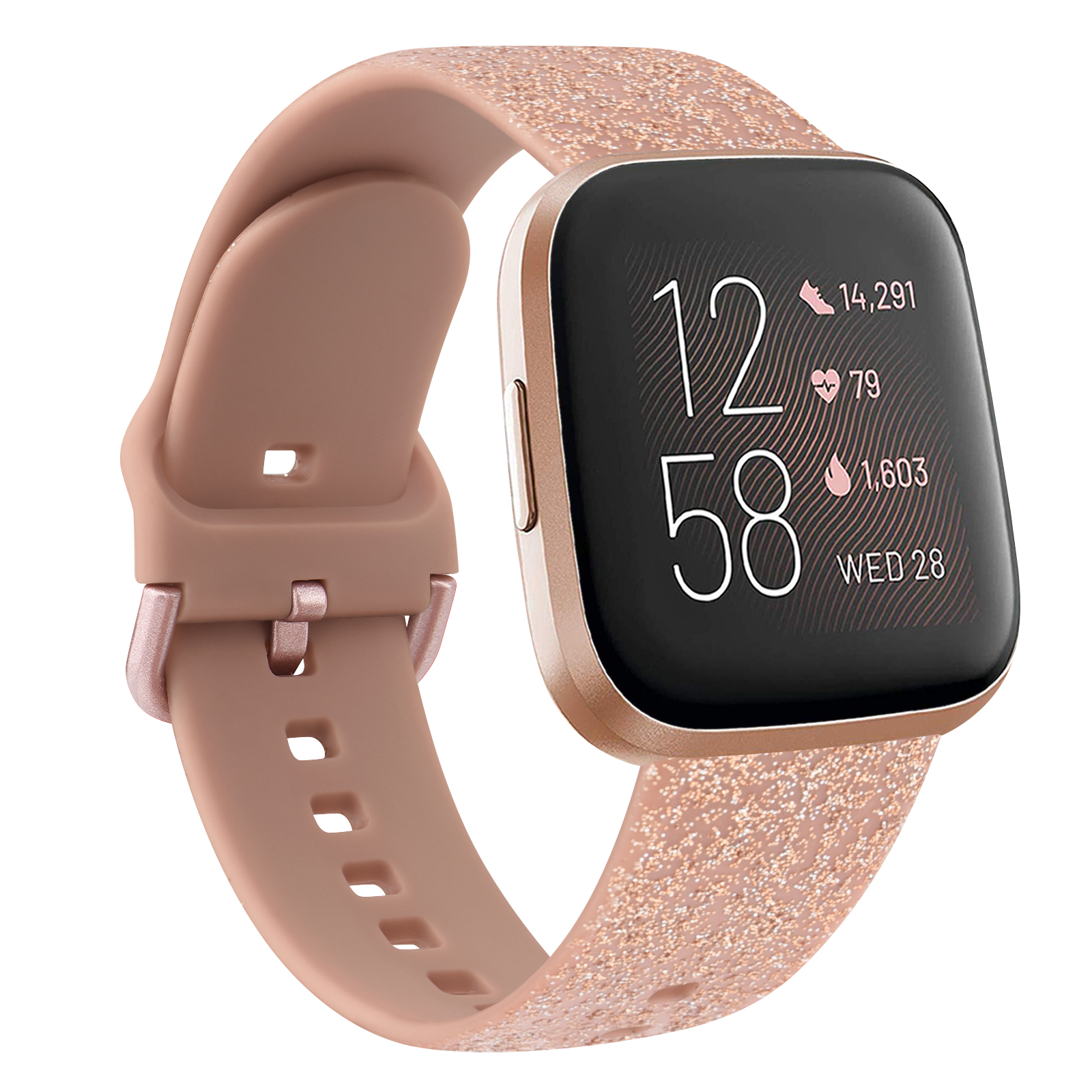 rem til fitbit versa 2/ versa-rem silikonklokkerem vanntett armbånd til fitbit versa lite erstatningsrem