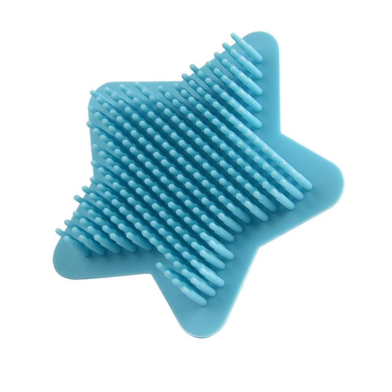 Baby Bad Borstels Wassen Pad Siliconen champú Borstel ducha Bad Gezichtsreiniger cepillos de baño de bebé en forma de girasol: A-01