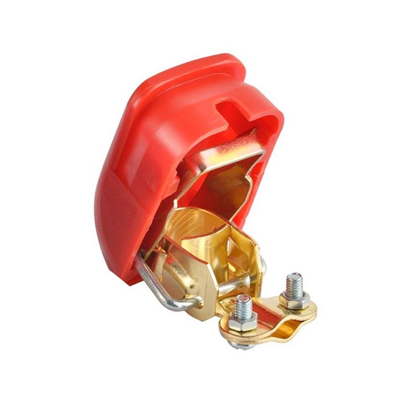 Universal Quick Release Battery Terminals Clamps Car Battery Terminal Shut-Off Connectors Car Accessories: black