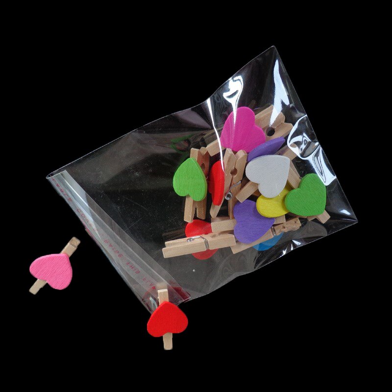 50pcs Resealable Plastic Transparent Bags Clear Cellophane Self-adhesive Plastic Opp Bag Packing Storage Poly Bag