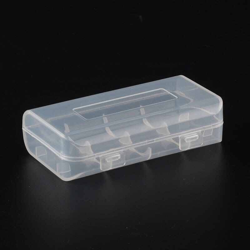 Special storage box for protected 18650 lithium battery