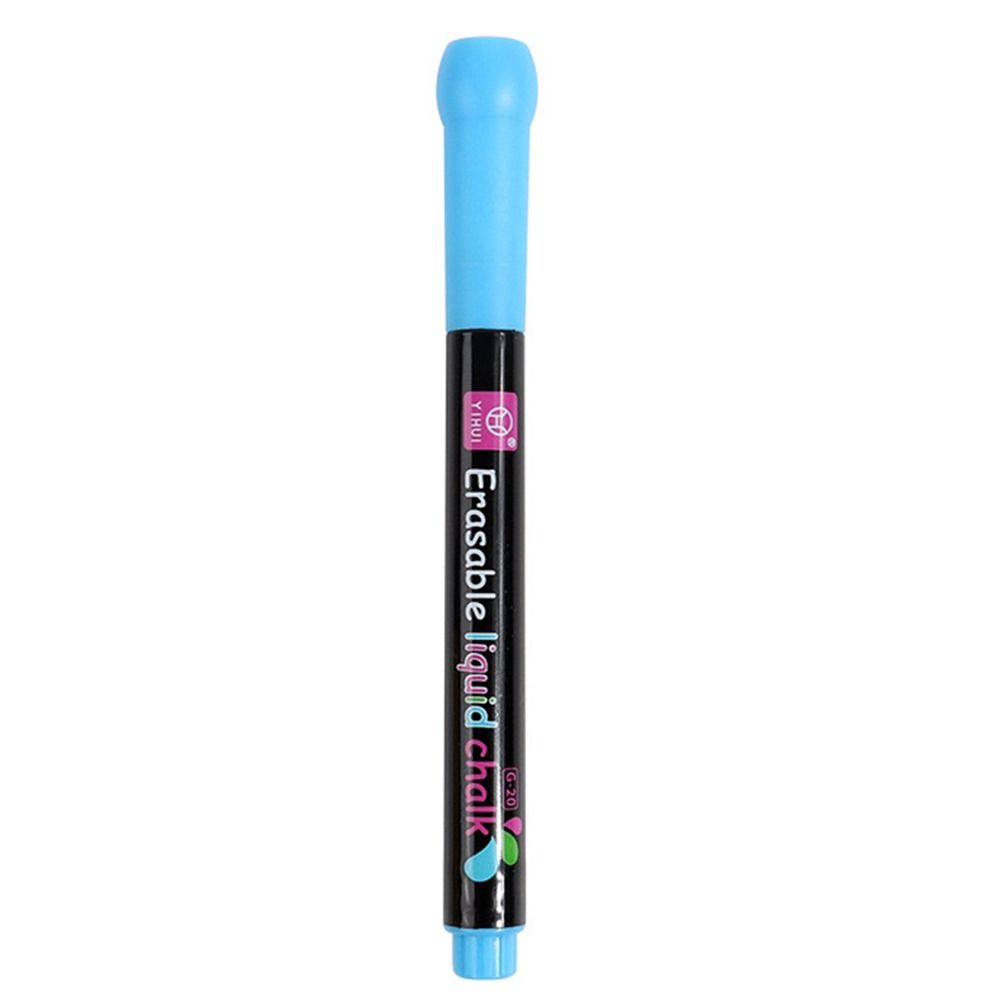 Dust Free Liquid Chalk Pen Erasable Multi-Color Whiteboard Art Marker Pen Highlighters For Blackboard Graffiti LED Board Writing: Red