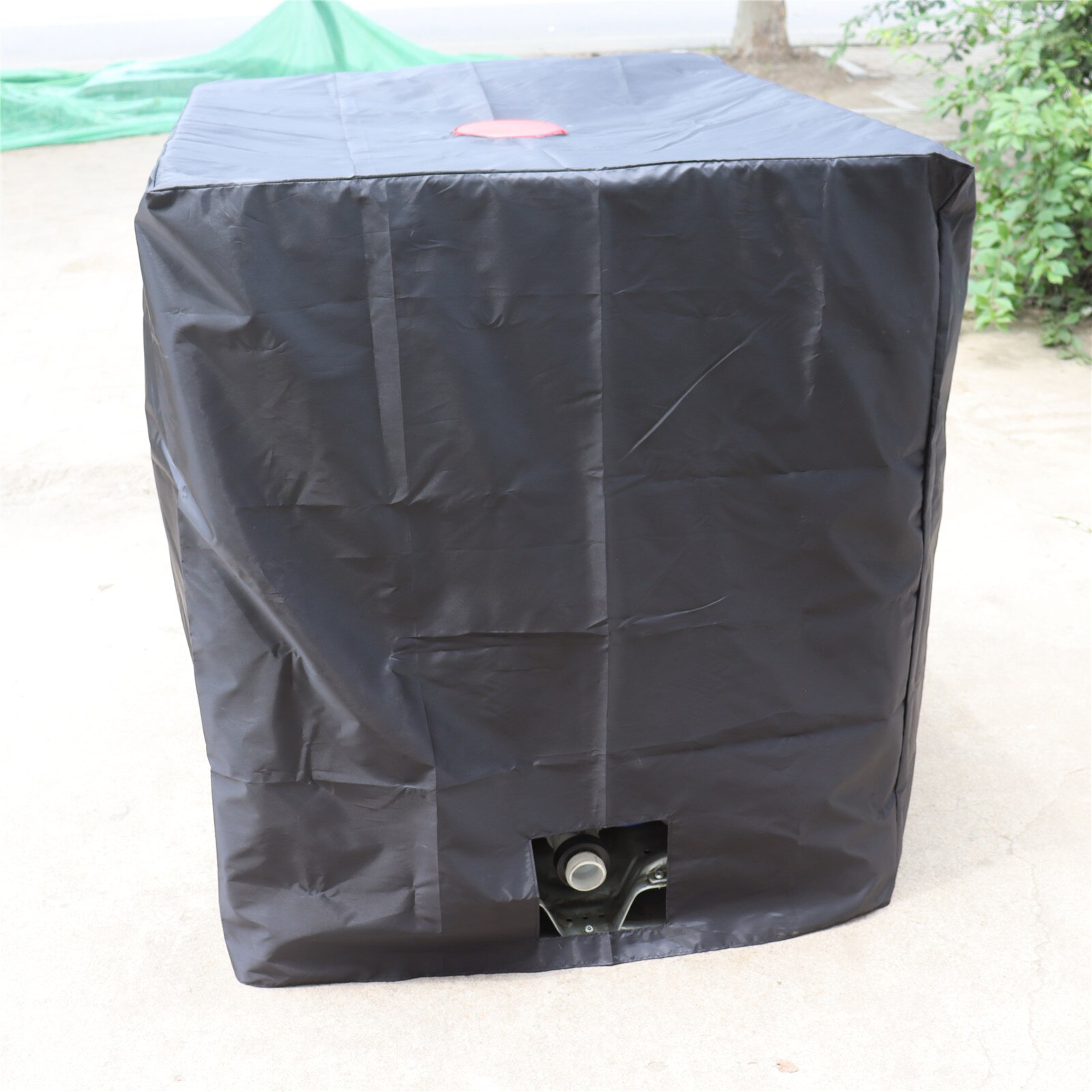 1000 liter IBC Wassertank Schutzhülle draussen Garten Hof Regen Container Wasserdicht Staubdicht Sonnenschutz Folie Abdeckungen