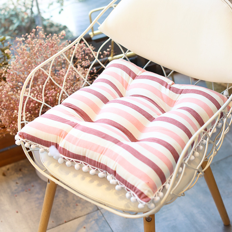 Boog Kussen Voor Stoel Home Decor Roze Grijs Cartoon Getuft Kussen Rugleuning Kussen Studenten Kinderen Meisjes Bureaustoel Kussen: Groen