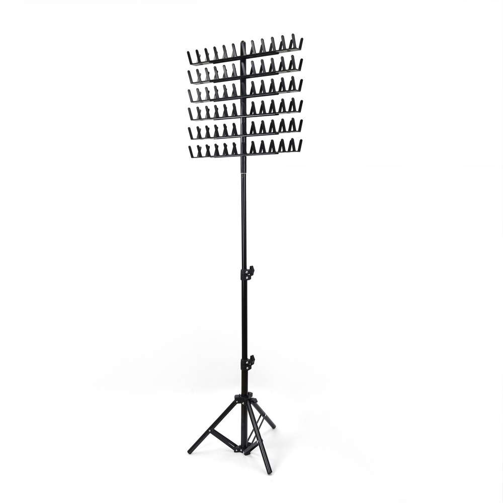 Estante trenzado ajustable para peluqueros, de pie, soporte para extensiones de cabello, 2 caras, 144 clavijas