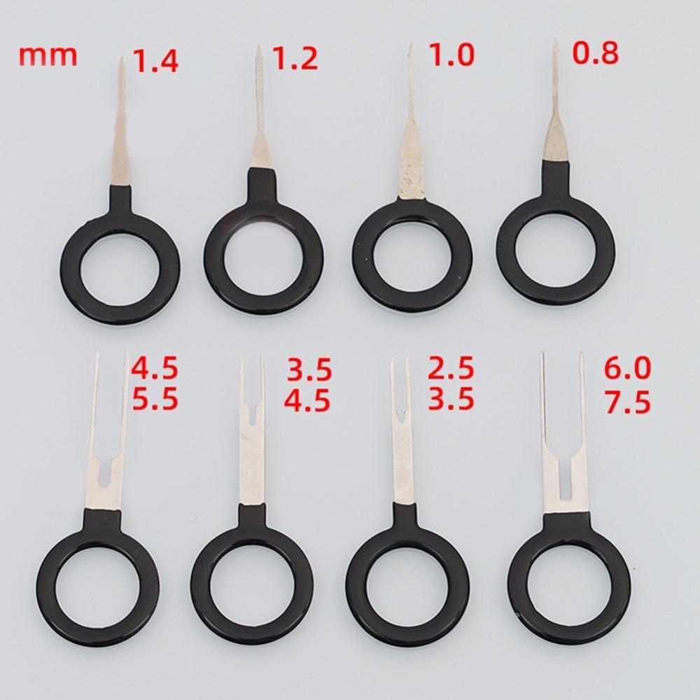 8-38pcs Car Plug Terminal Removal Tool Remove Wire Needle Pick Puller Hand Pin Repair Tools Kit Retractor B0Q9