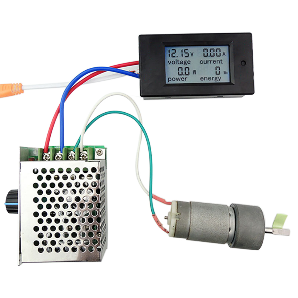 PZEM-061 100A AC80 AC Power Monitor Digital Display Voltmetro Amperometro Misuratore Di Potenza Con Trasformatore Di Corrente - Foto 5