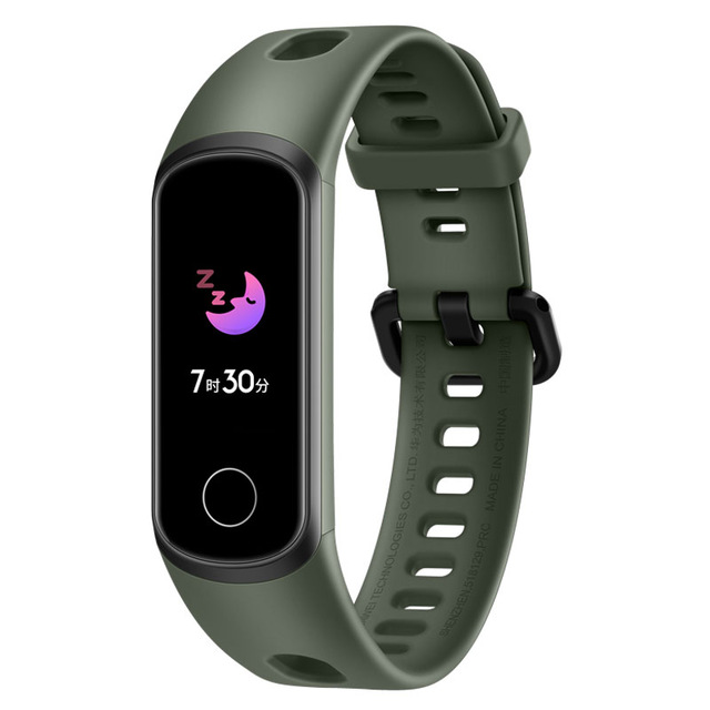Huawei – montre connectée Honor Band 5i, bracelet AMOLED, moniteur de sommeil, natation, Sport, SpO2, oxygène sanguin, Original: green