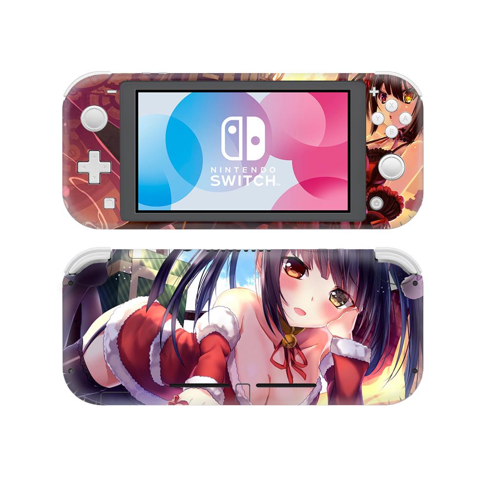 Anime Cute Girl Tokisaki Kurumi Decal NintendoSwitch Skin Sticker For Nintendo Switch Lite Nintend Switch Lite Skin Sticker: YSNSL0823