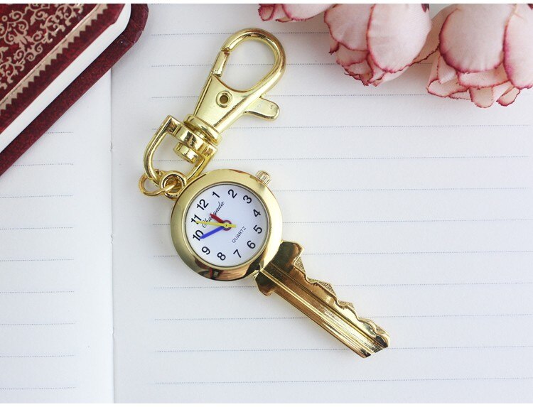 Chaoyada – montre de poche à Quartz en acier inoxydable, Vintage, Antique, , unisexe