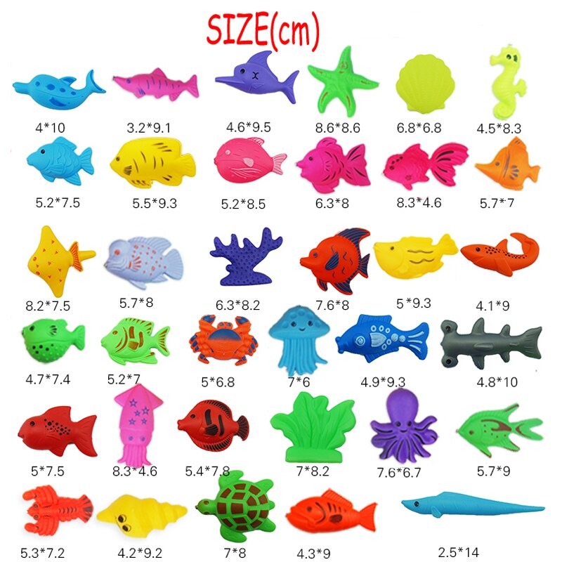 New Magnetic Giocattoli Per Bambini Giocattolo di Pesca Set con Piscina Gonfiabile Pesce grande Cesto Coperto Giochi All&#39;aperto Family Party Gioco Novità regali