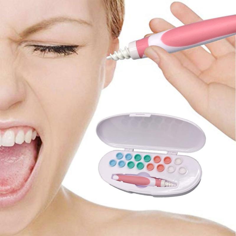 ! 1Pc Ear Wizard Ear Wax Removal Tool Soft Spiral Ear Cleaning Removal Ear Cleaner Ears Plug Spirals Care Accessories