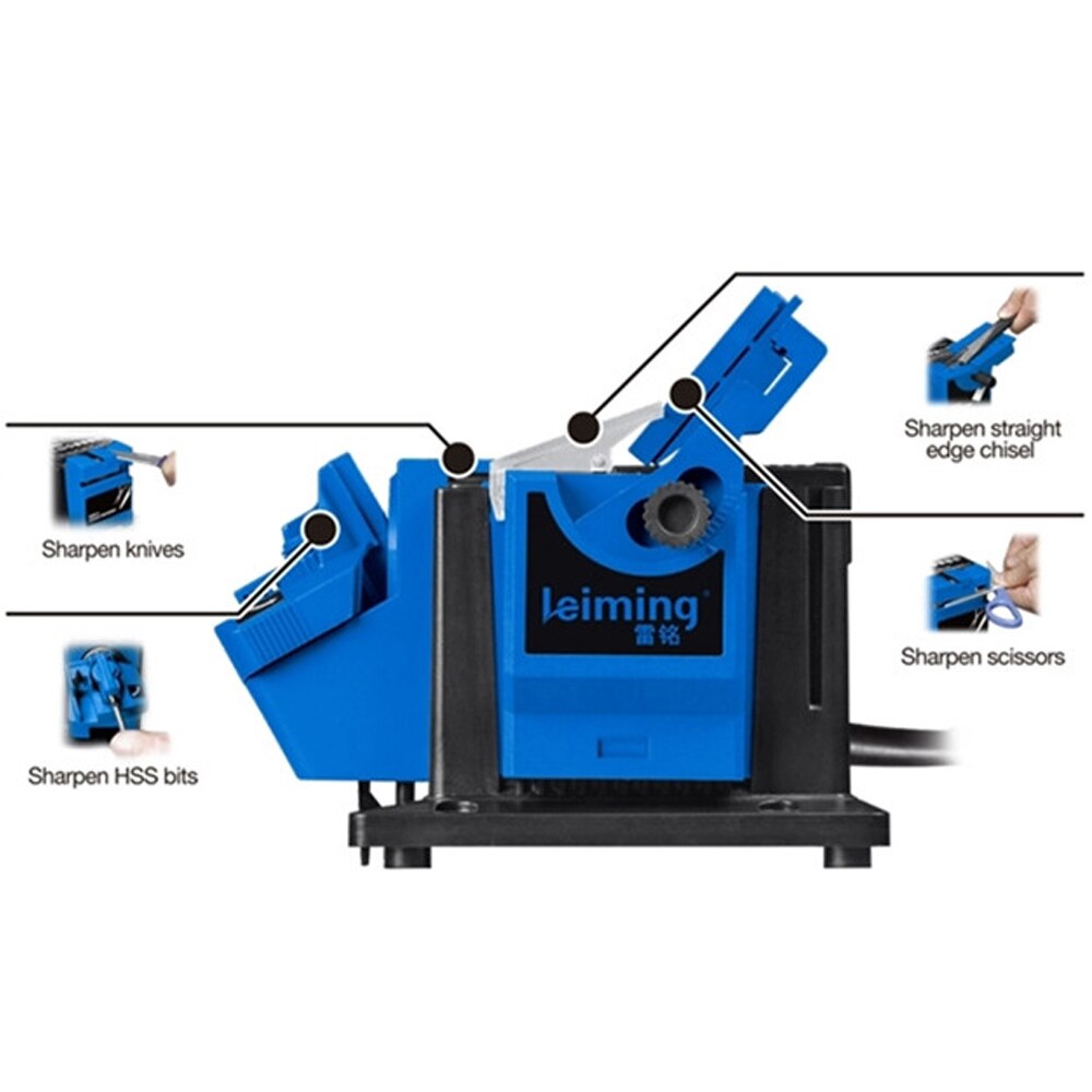 leiming Multifunctional Universal Electric Sharpener Drill Sharpening Machine Household Industrial Grinding Tools