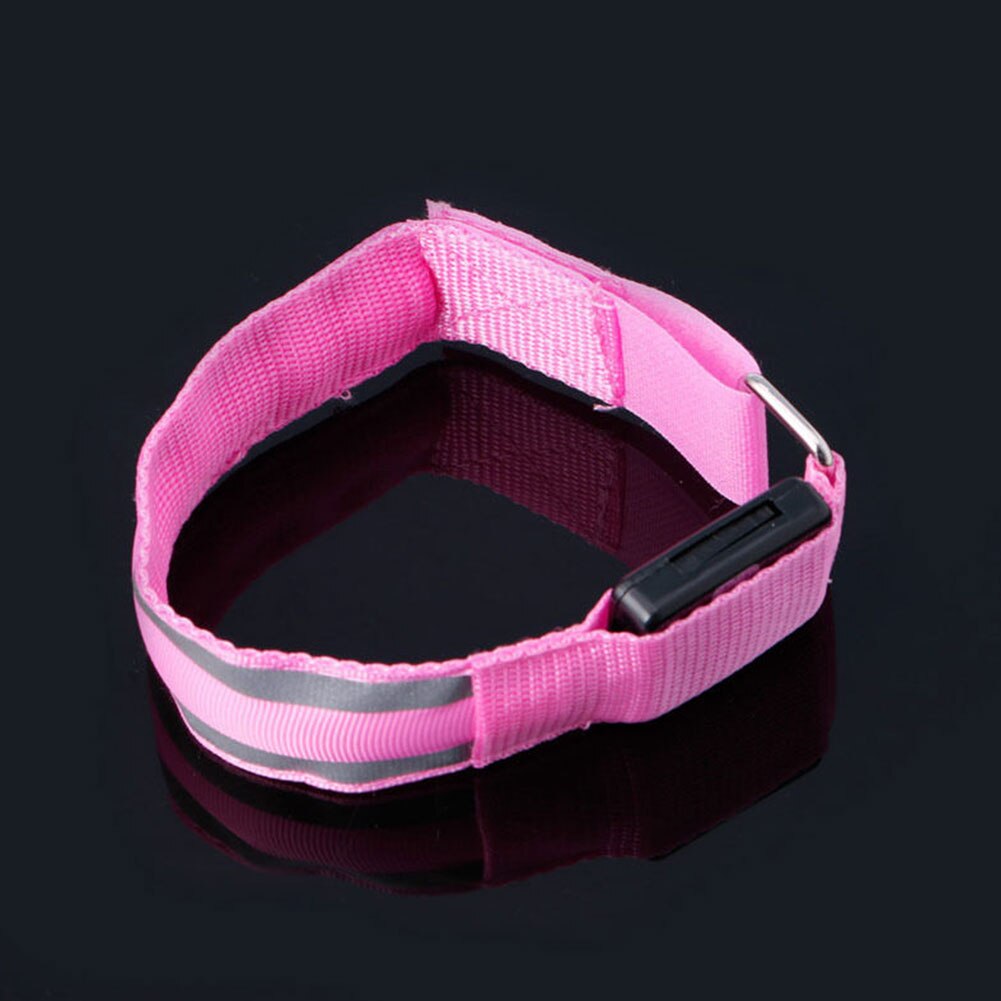 Reflective LED Light Sport Arm Armband Strap Safety Belt For Night Running Cycling