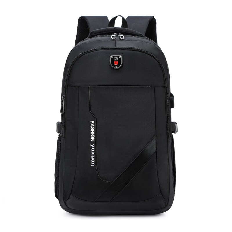 Travel Multifunction Bag Zipper Open Bag Men's Backpack Laptop Male Backpacks Bags: Red