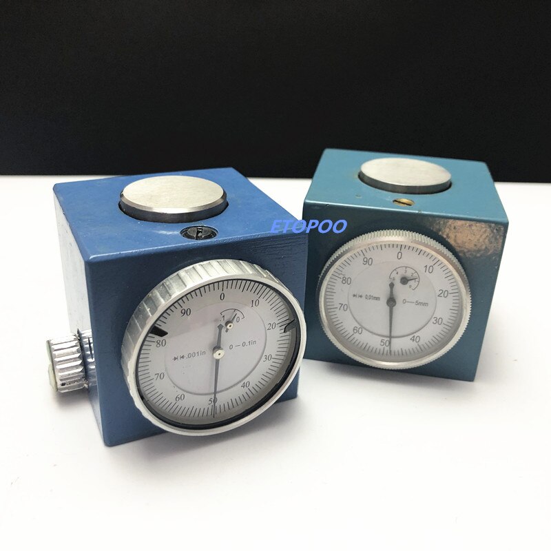 Magnetic Z Axis Tool Dial Zero Pre Setter .001" Gage Offset CNC Metric Range 0-2mm Electronic Z-axis Zero-Pre-setter Tool