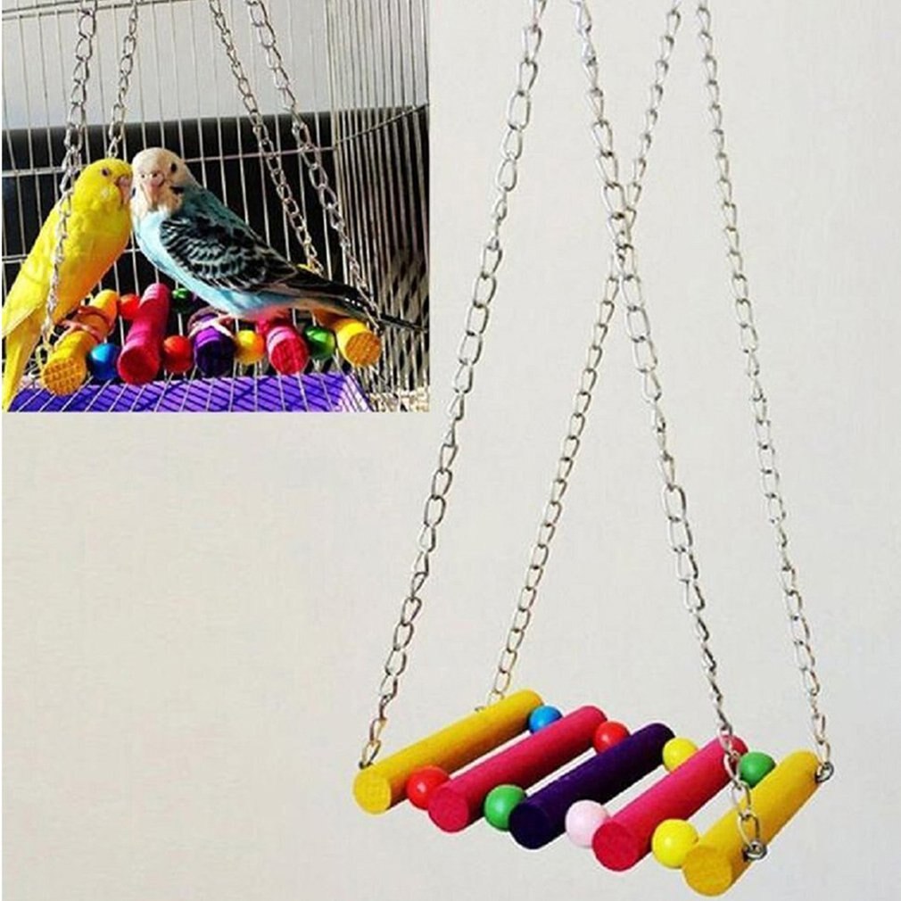 Natuurlijke houten knopen blok regenboogbrug tortelduifjes evenwichtsoefening trainingsbrug standaard tijger pioenroos beten speelgoed